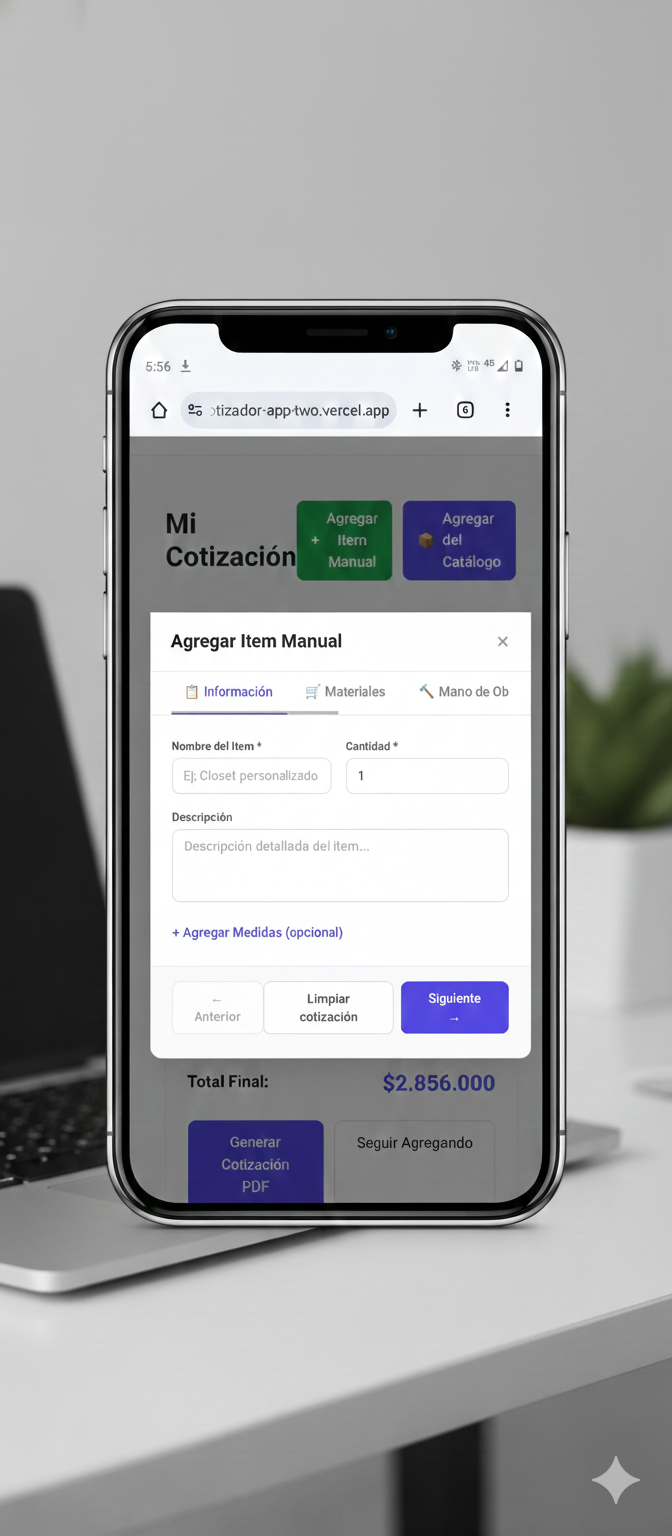 Captura 2 - Vista móvil