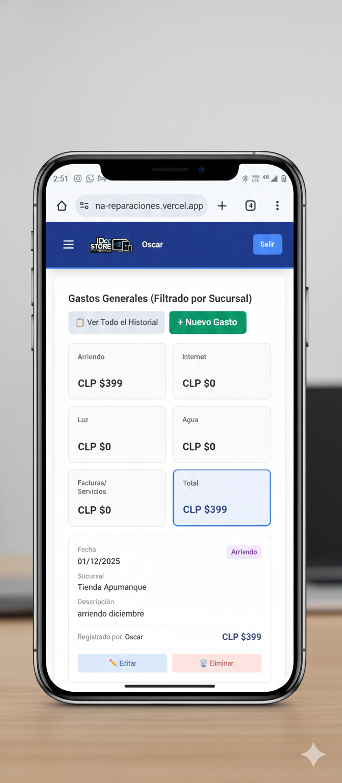Captura 2 - Vista móvil