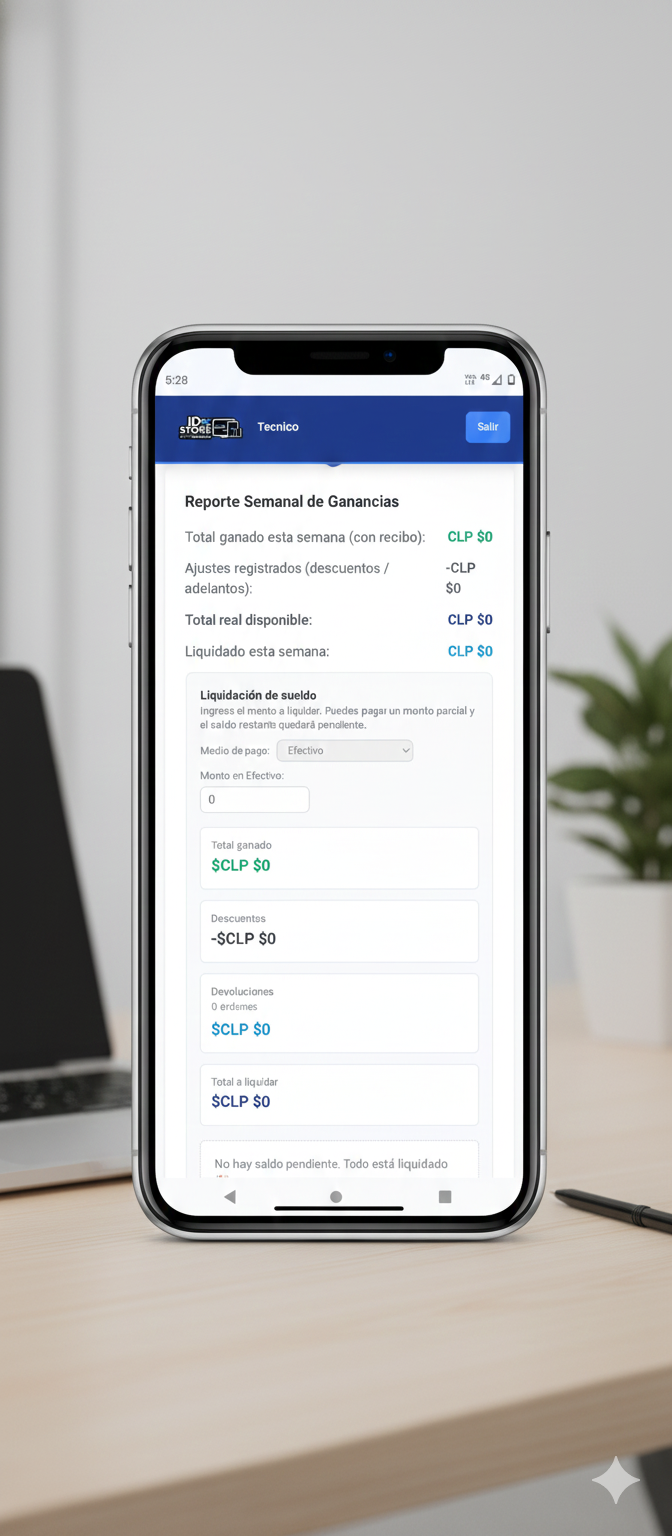 Captura 5 - Vista móvil